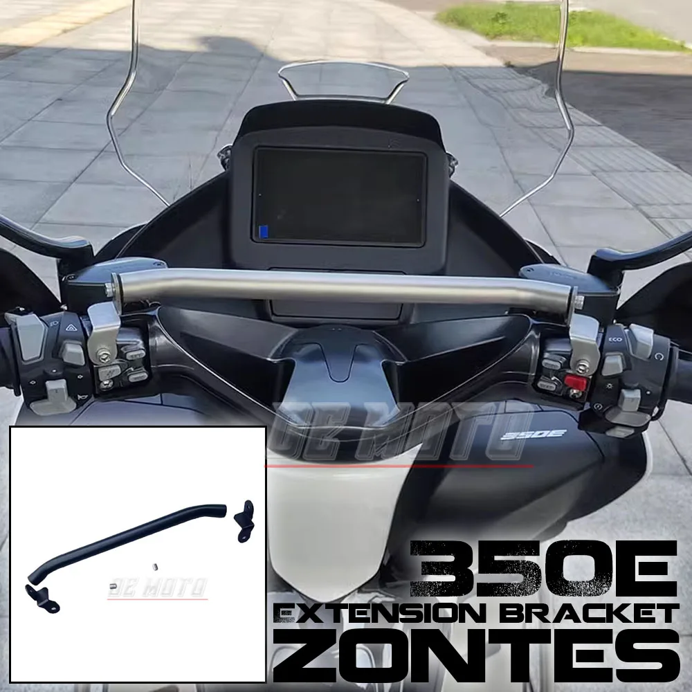 

FOR ZONTES ZT 350 E 350E Crossbar Handlebar Balance Bar Scooter Crossbar Faucet Extension Bracket Mobile Phone Navigation Frame