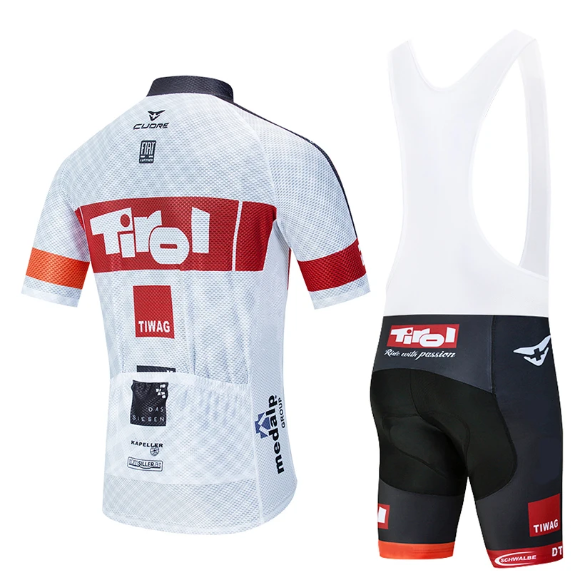 2023 TEAM TIROL Cycling Jersey Outdoor Clothes Quick Dry 20D Bike Shorts Set Mtb Ropa Mens Summer Shirts Maillot Culotte