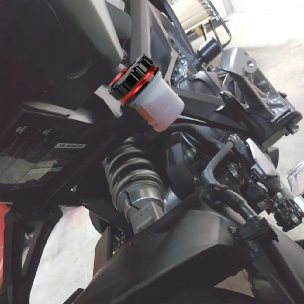Front Rear Brake Fluid Reservoir Cap Cylinder Covers For Yamaha XT1200 Super Tenere 1200 XT660Z XJ6 XSR700 TDM900 XSR900 FJR1300