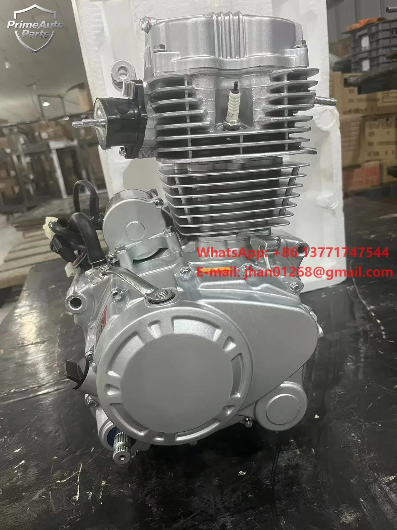 Hot Selling 250CC Motorcycle Engine Assembled Air Cooling With Balanced Shaft 5 Gear