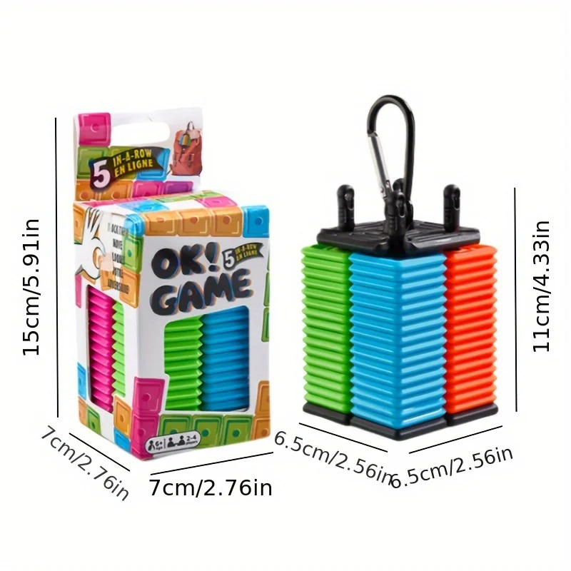 Portable Puzzle Gochi Game Tabletop Game Board Game Family Parent-child Interactive Toys Gift For Boys And Girls