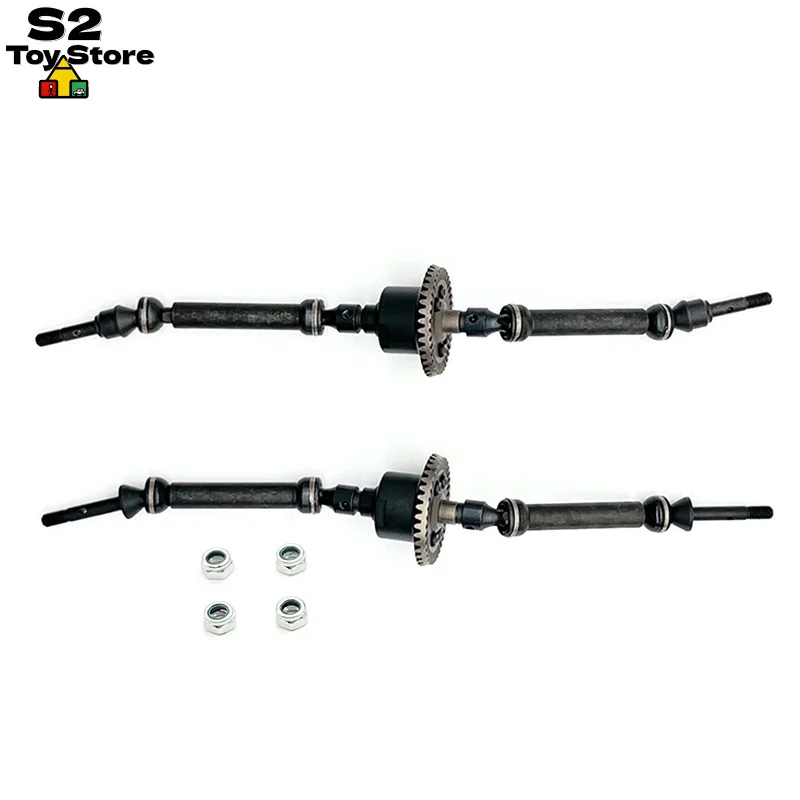 Front And Rear Drive Shafts Split Type With Differential For 1/10 Slash 4X4 RC Truck Replacement Parts SLA017 SLA018