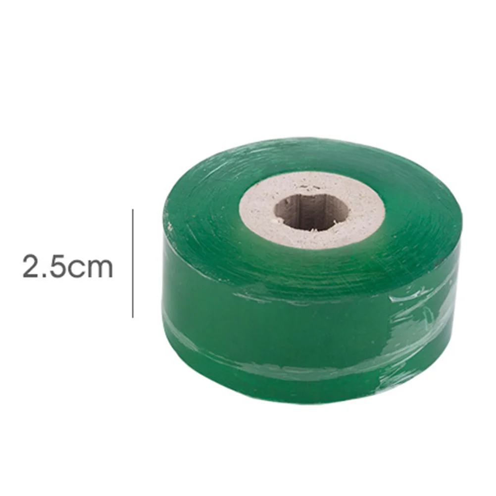 接ぎ木テープ 2.5 ミリメートル緑色伸縮性自己粘着防水ポリエチレンフィルム植物の木の接ぎ木に使用ピーカンに使用します