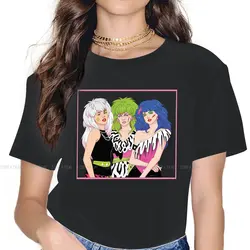 Small Gifts Women Clothing Jem And The Holograms Graphic Female Tshirts Vintage Grunge Tops Tee Kawaii Girls Streetwear