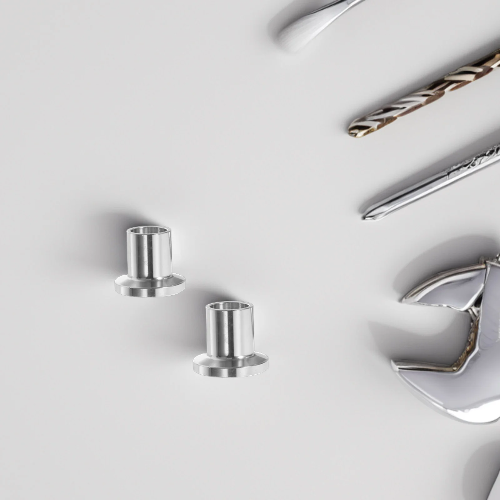 

2Pcs Quick Connector Hose Adapter Stainless Steel Leakproof Seal Versatile Use Garden Water Pipe Fittings Hose Quick Connector