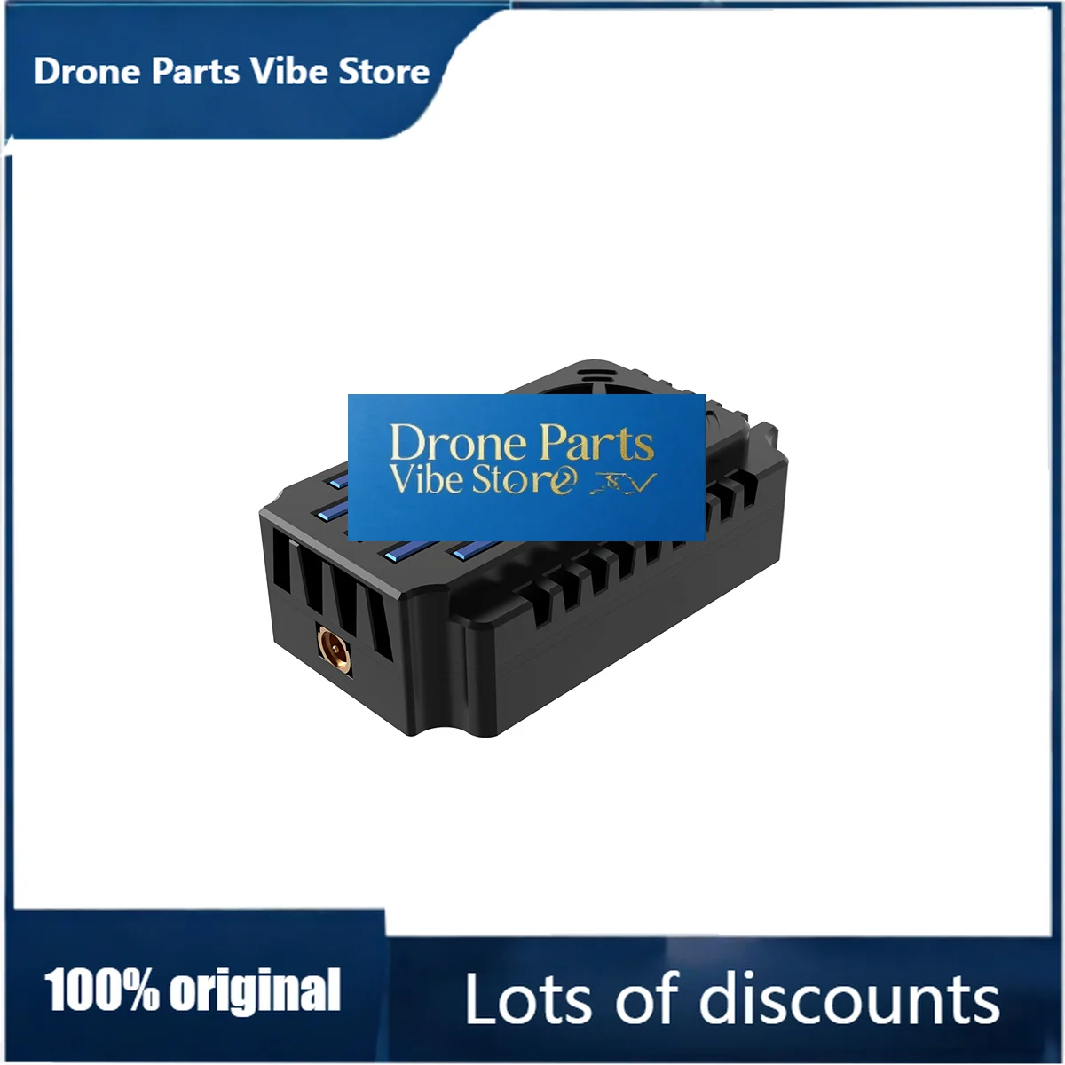 

Drone Parts5W High Power Image Transmission 5.8G Simulated Image Transmission FPV Metal Material Cooling Fixed Wing Aircraft Lo