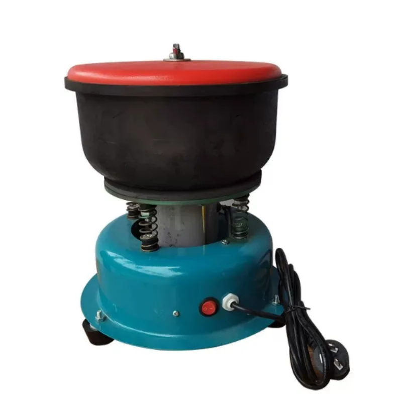 Automatic Vibratory Tumbler Polishing Machine Jade Stone Surface Grinding Jewelry Finishing Equipment