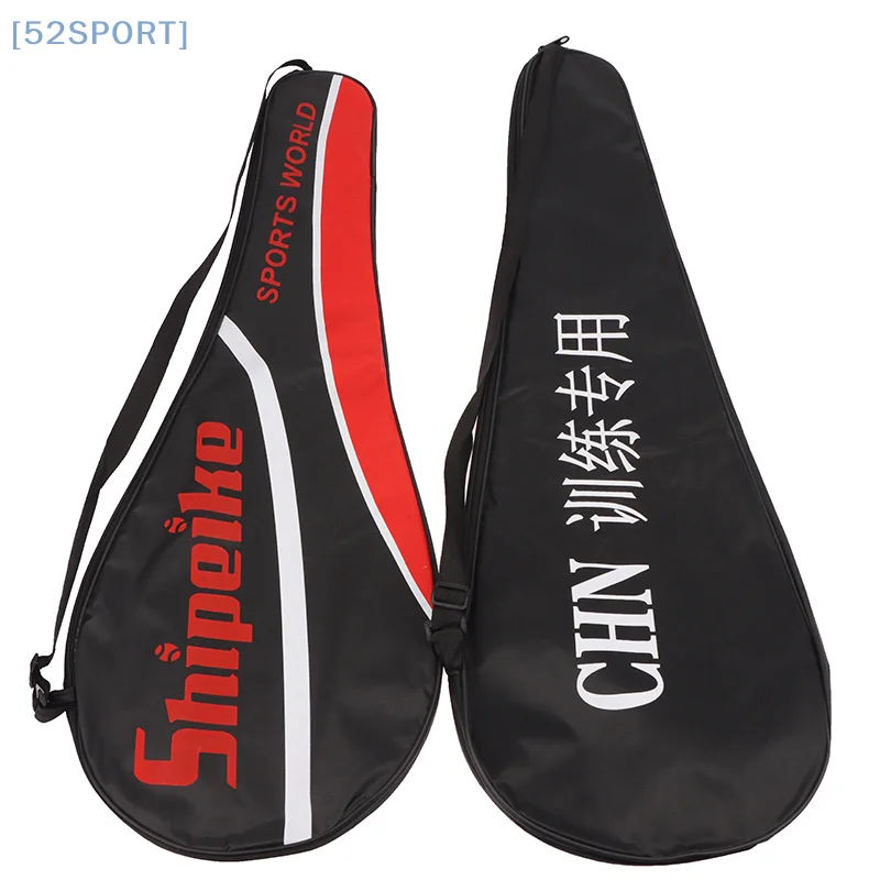 Badminton Racket Cover Racquet Shoulder Carrying Bag Tennis Case Pouch Storage Holder Oxford Cloth Rackets Protective Cover