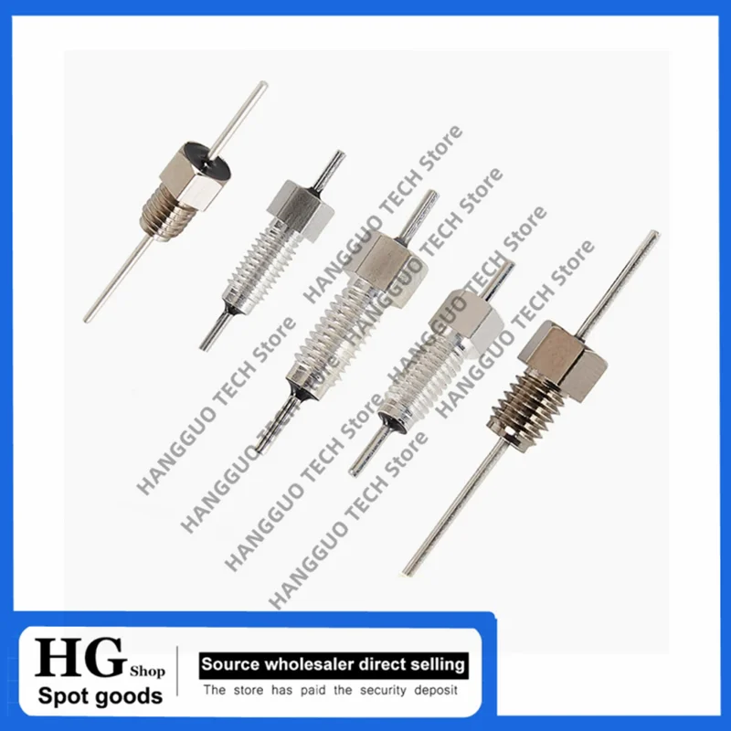 

10PCS Pressure transmitter through-core capacitor, threaded instrument capacitor M5 series feed current capacitor