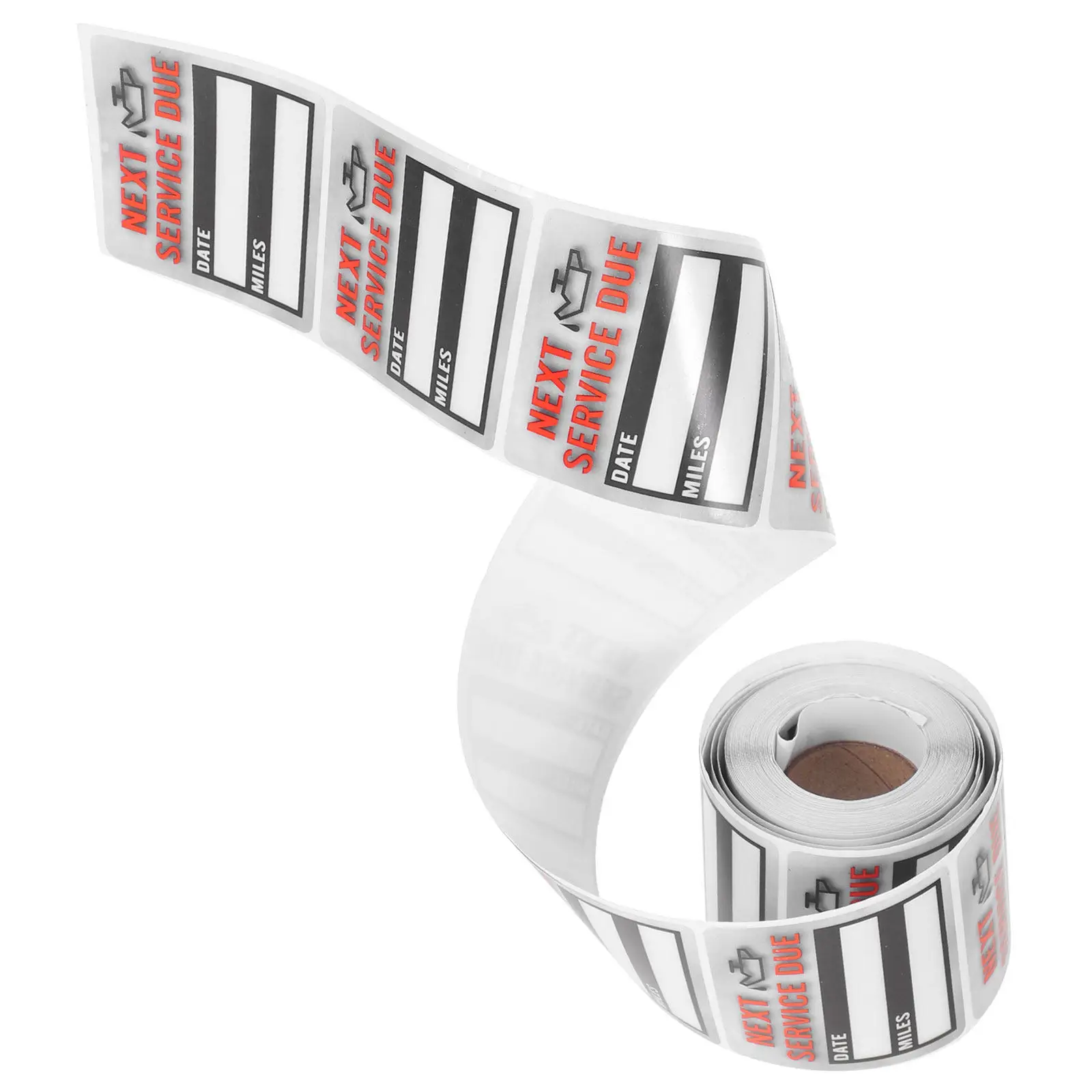 Car Oil Change Maintenance Service Decal Remind Window Label Sticker Practical Wear-Resistant Long-Lasting Adhesive