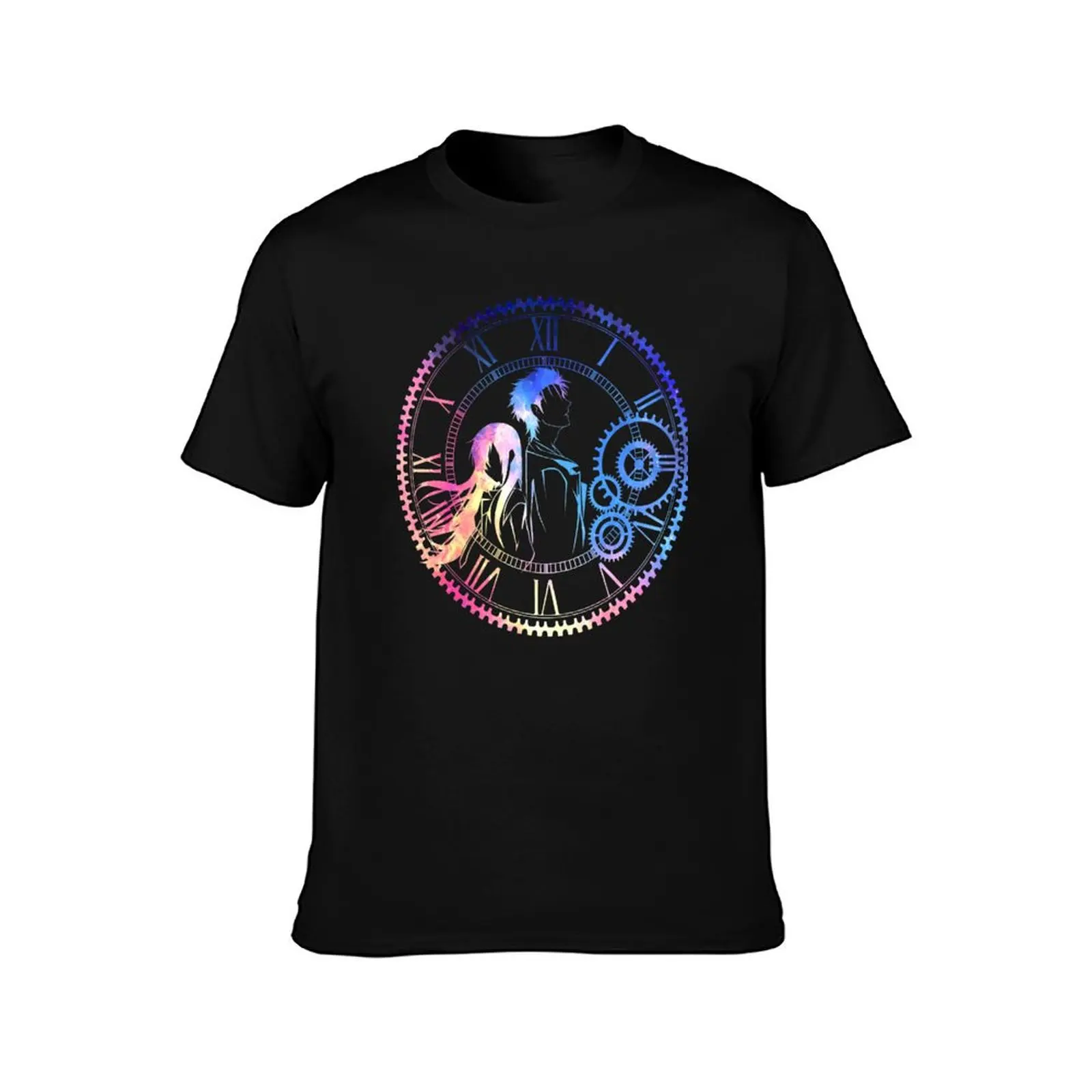 Steins;Gate Loving mix colors T-Shirt Work Wear Breathable Tee T-Shirt