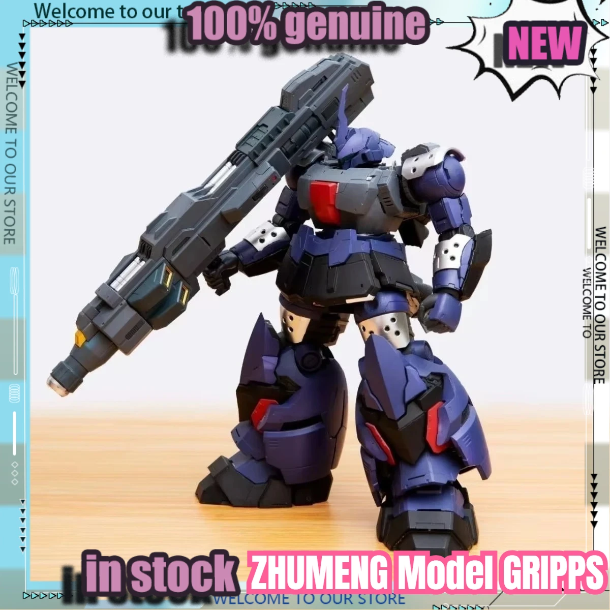 

В наличии: Наборы для сборки модели ZHUMENG ZM Model 17CM GRIPPS, MG 1/100, фигурка робота-меха Zhumeng Grips, подарки, игрушки