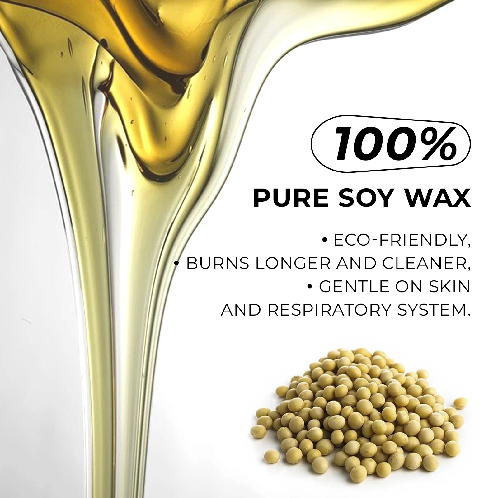 

TROVEZ Glass Aromatherapy Candle Premium Gift Box Glass Handmade Soy Wax Smokeless Creative Candle Birthday Wedding Decoration