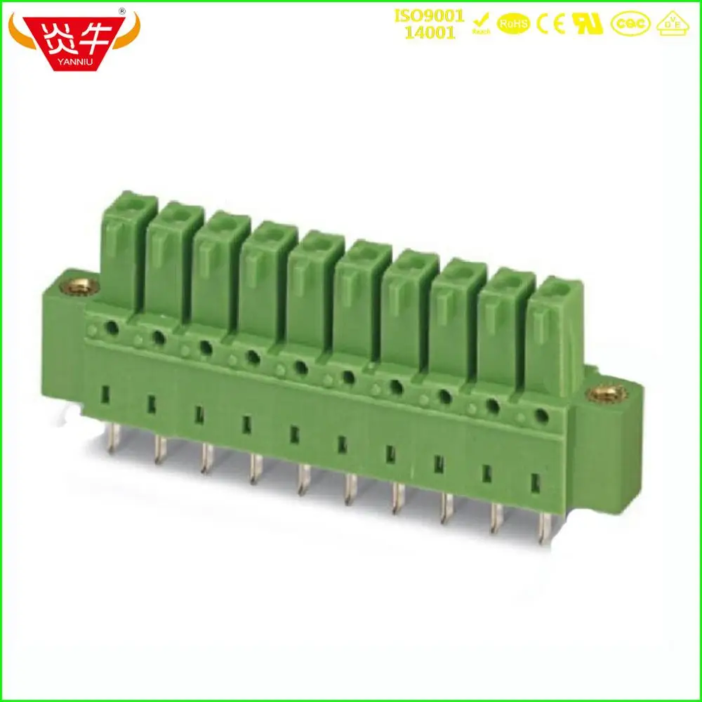 

10Pcs KF2EDGBM 3.81 2P ~ 12P PCB PLUG-IN TERMINAL BlOCKS 15EDGBM 3.81mm 2PIN ~ 12PIN IMCV 1,5/ 2-GF-3,81 PHOENIX DEGSON KEFA