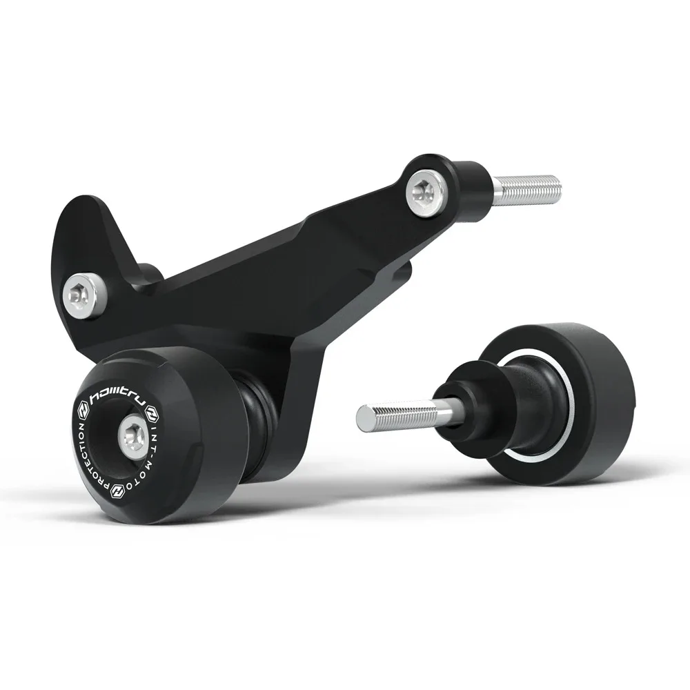 ل BMW s1000rr / m1000rr & M1000RR / S1000RR 2019-2024 دراجة نارية الإطار المتزلجون تحطم حماية الألومنيوم + النايلون الألياف الزجاجية