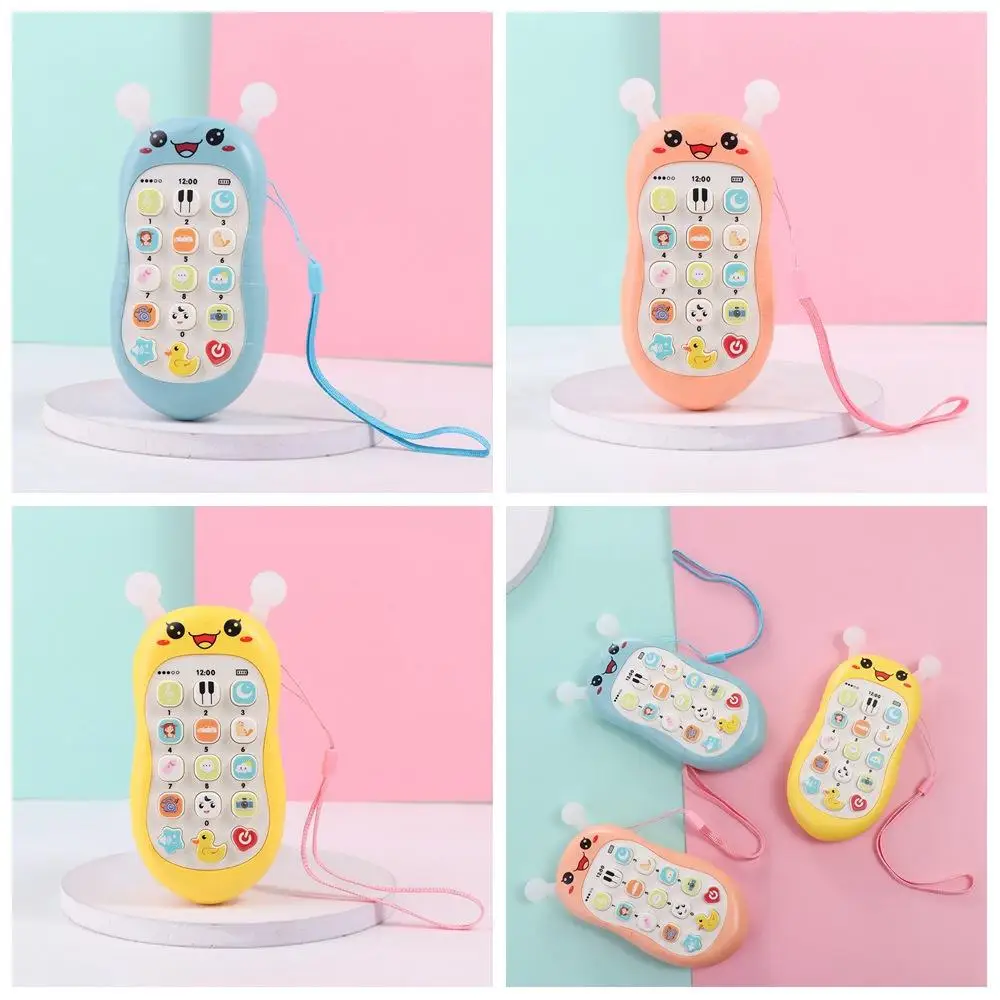 

Simulation Phone Electronic Baby Cell Phone Toy Electronic Voice Toy Phones Musical Toys Safe Teether Control Music Sleeping Toy