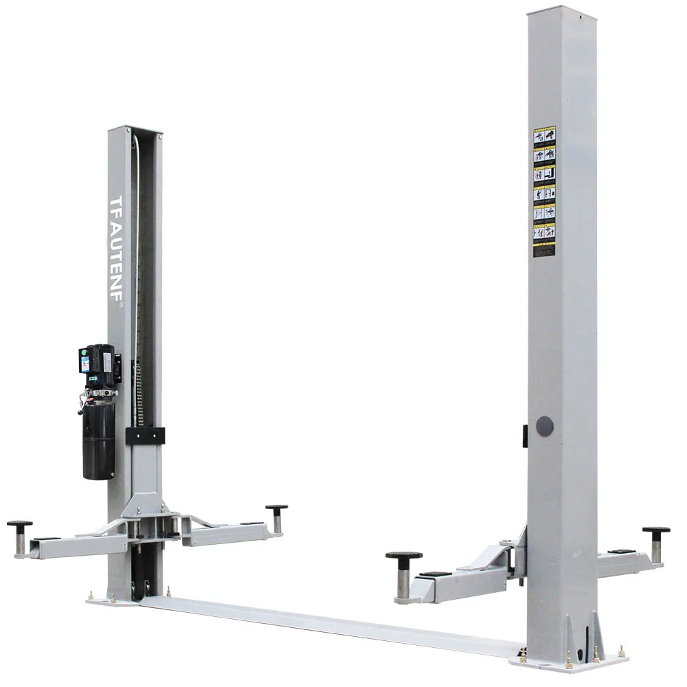 TFAUTENF electric hydraulic 2 post lift with 8818 lb capacity for car lift, car repair, and car maintenance