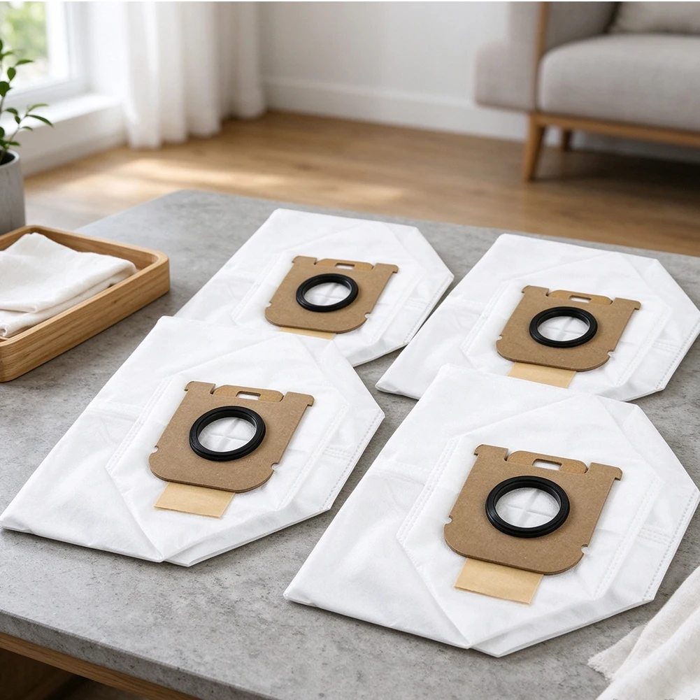 Dust Bags for Dreame for z10 for z30 Z40 Z50 Station Vacuum Cleaner PP Material Large Capacity Sealed Dust Containment