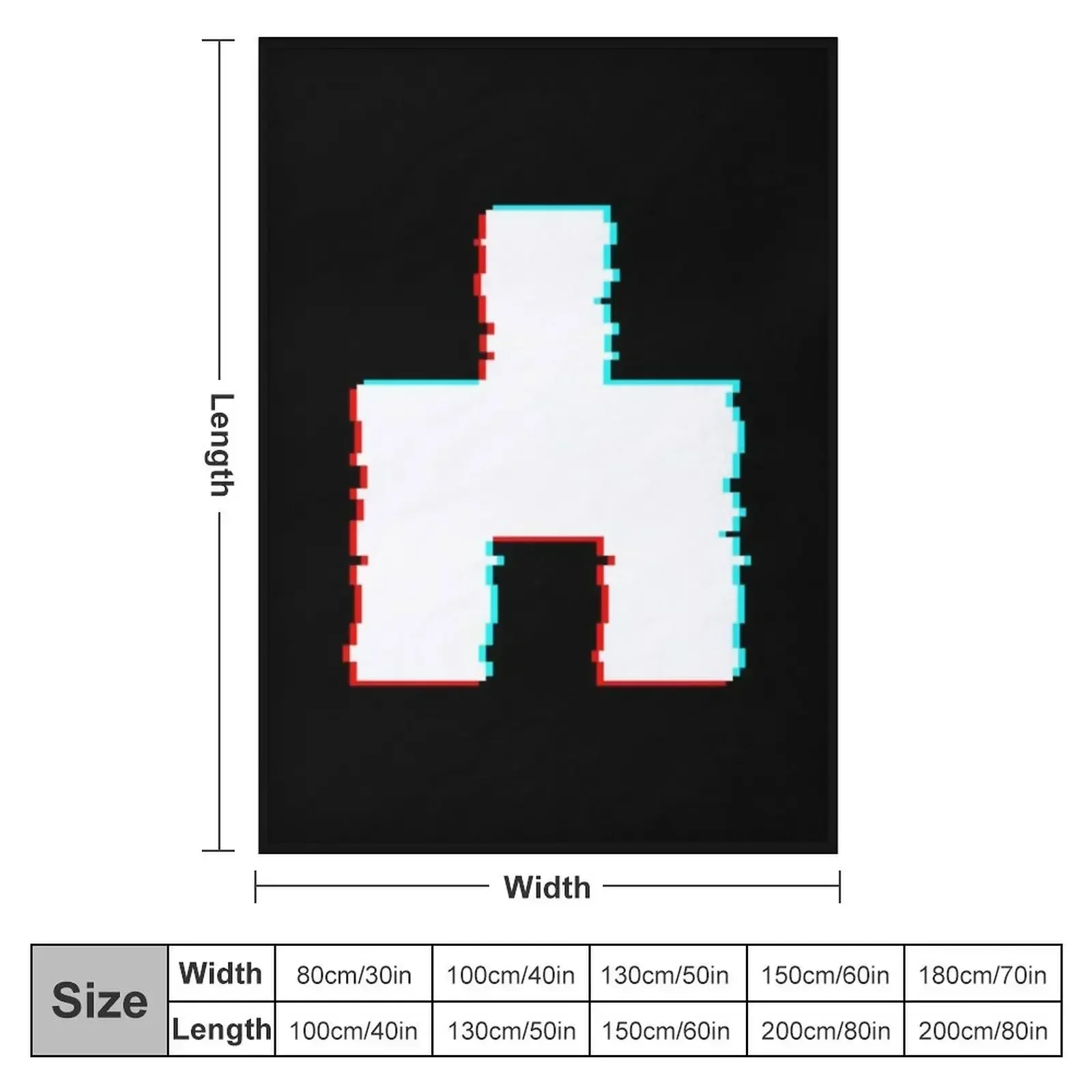 Black Mirror Throw Blanket Warm Baby Loose Weighted Flannels Soft Plaid Blankets