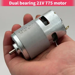 Powerful and Silent 21V DC Motor with Small Brush for High-Speed Performance