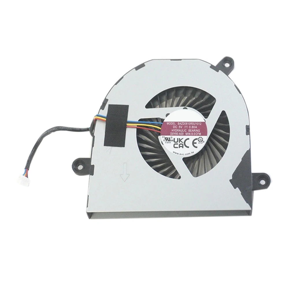 

CPU Fan For DELL 24 All-in-One EC24250 0D0Y80 D0Y80 NA801005HHT4A01F21 BAZD0810R5UY012 DC5V 0.5A 4PIN