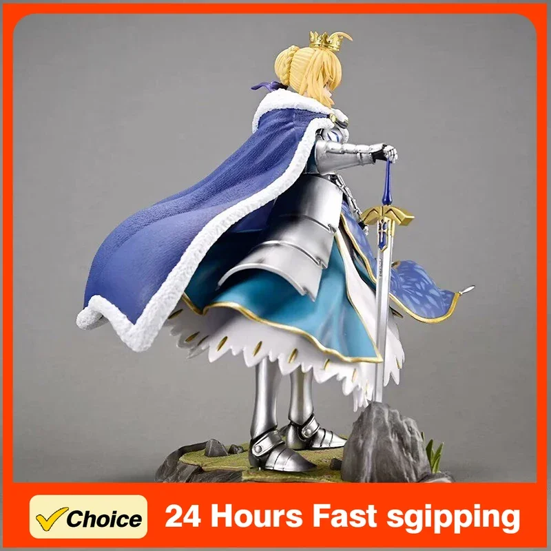 Fate Grand Order Altria Pendragon Saber Alter Rider 27cm Anime Figure Model Doll Jeanne D Arc Action Figurine Collectible Toy view 4
