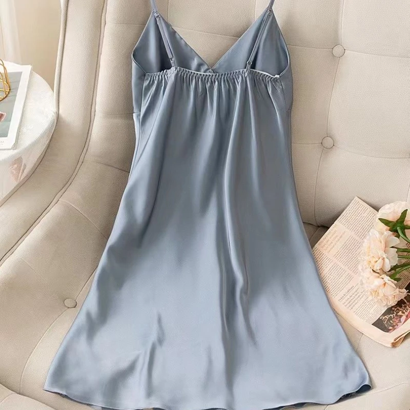 Nightgowns Women's Clothing Homewear Summer Thin New Sexy Suspenders Comfortable Casual Wearable Fashion Breathable Loose Fit