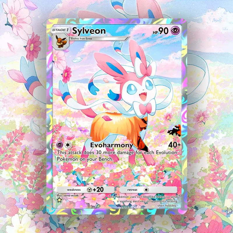 27枚入り-pkm-tcg-ポケット-イーブイ-シリーズ-シングルカード-最高品質-ホログラフィック-アニメコレクション-ゲームカード-フォイル加工