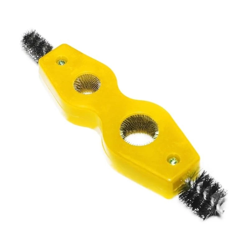 

Rust Cleaning Tool Pipe Brush Car Battery Terminals Brush Multifunction Double Head Internal External Thread Wire Brush