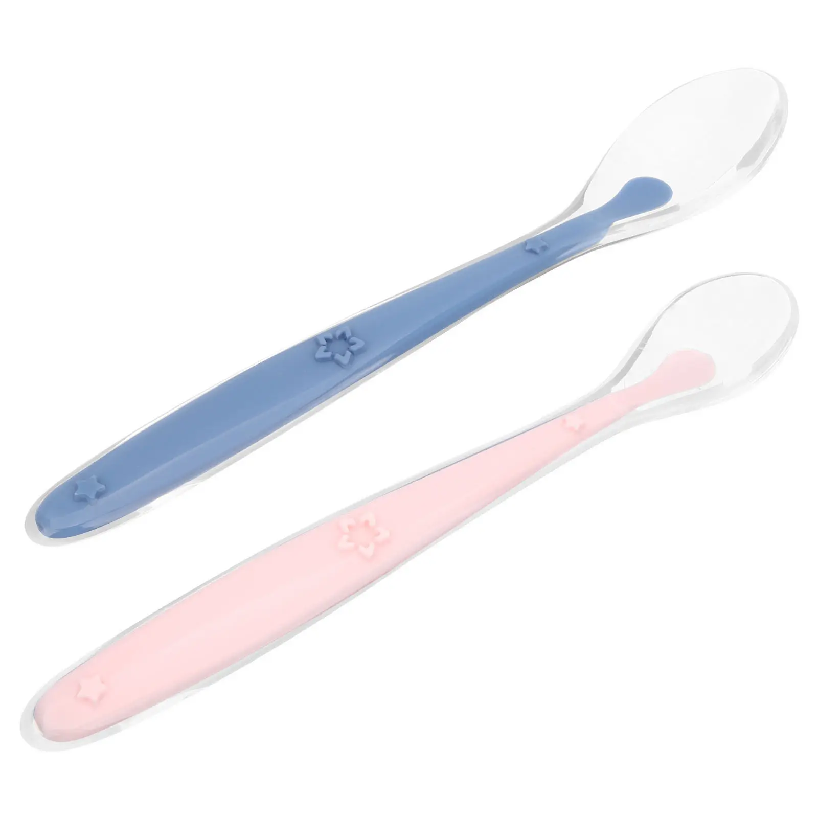

Infant Feeding Supplies Baby Tableware Children's Silicone Learning Spoon Chewable Toddler Utensils