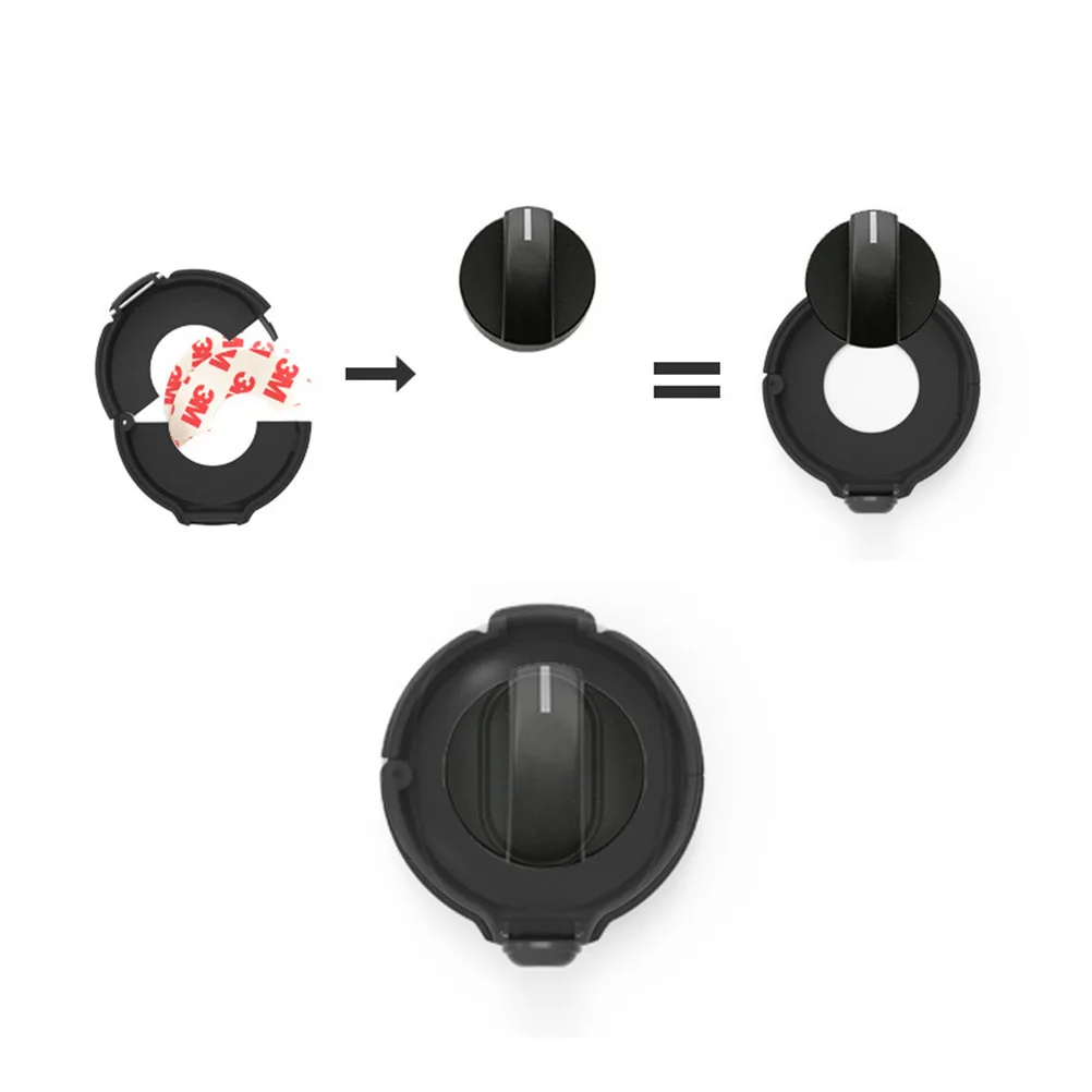 2 قطعة مقبض الموقد قفل مانع أسوار السلامة للأطفال مواقد طباخ حامي الغاز المطبخ فرن موقد الحرس يغطي برهان #3