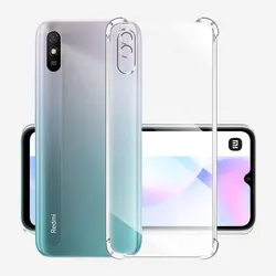 Shockproof Case For Redmi 9A Sport Clear Soft Silicone Cases For Redmi 9i Sport Transparent Case Cover Redmi9A 9i Sport Funda