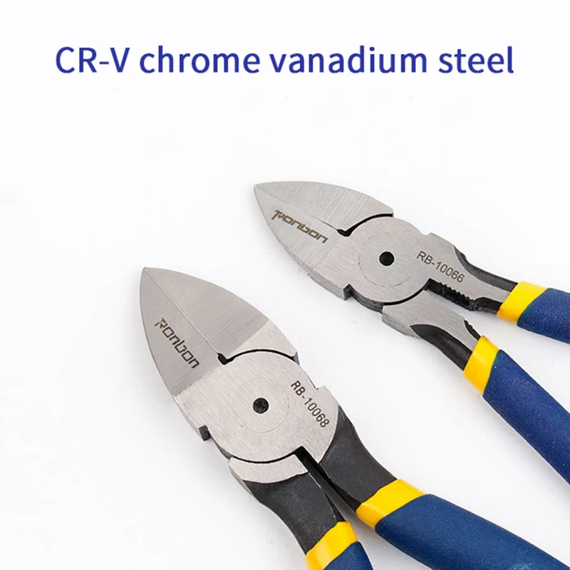 5/6/8 بوصة كماشة القطع المهنية سلك الجانب القاطع كابل نتوءات القراص كهربائيين DIY بها بنفسك إصلاح الأدوات اليدوية