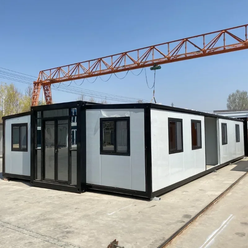 Prefab Villa Container Houses Expandable Design Modern Stylish Perfect for Residential & Commercial Use Durable