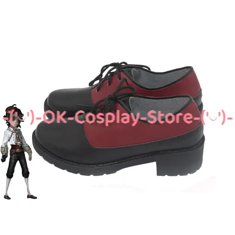 Game Identity V Patient Emil Cosplay Shoes Halloween Carnival Boots PU Shoes Cosplay Props Custom Made