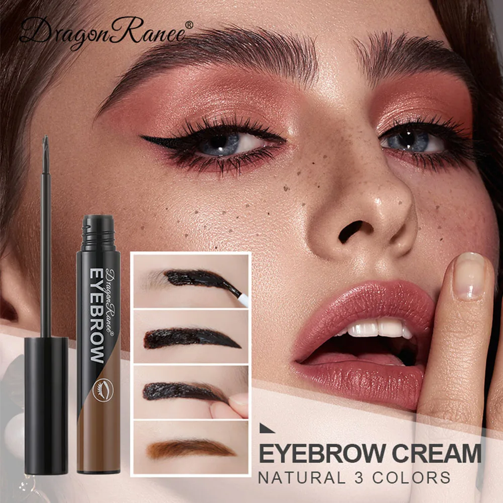 

Long Lasting Peel Off Eyebrow Gel Semi-permanent Eyebrow Color Gel Tint Dye Enhancers Cream Waterproof Makeup Beauty