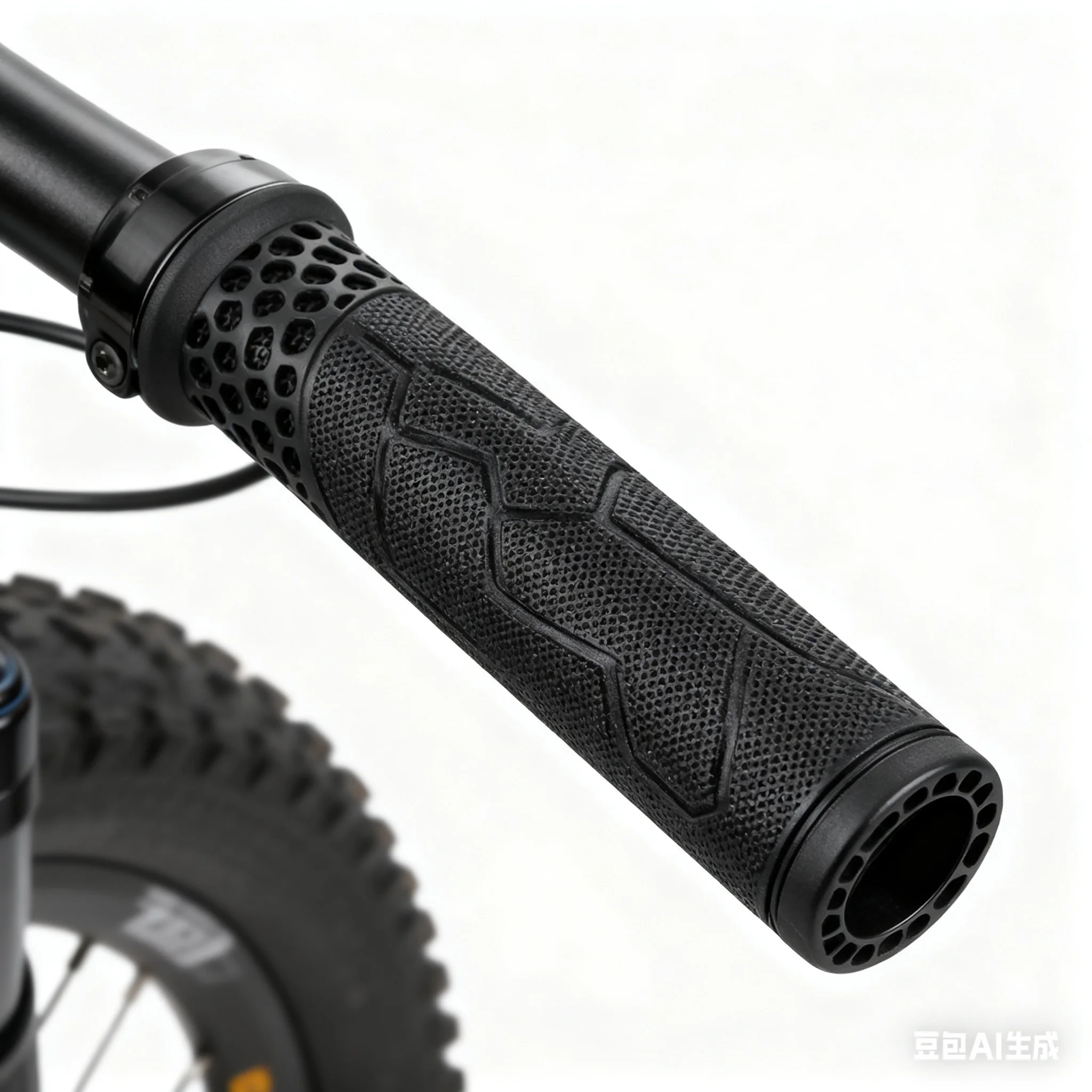 

3D-печать — сотовые ручки для велосипеда для горных и шоссейных велосипедов — эргономичный противоскользящий и дышащий дизайн