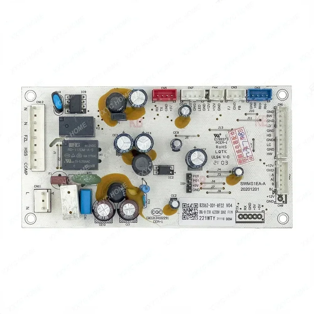 New For Skyworth Refrigerator Control Board CWJ-B-228 SWMS1EA-A Fridge Circuit PCB Freezer Parts