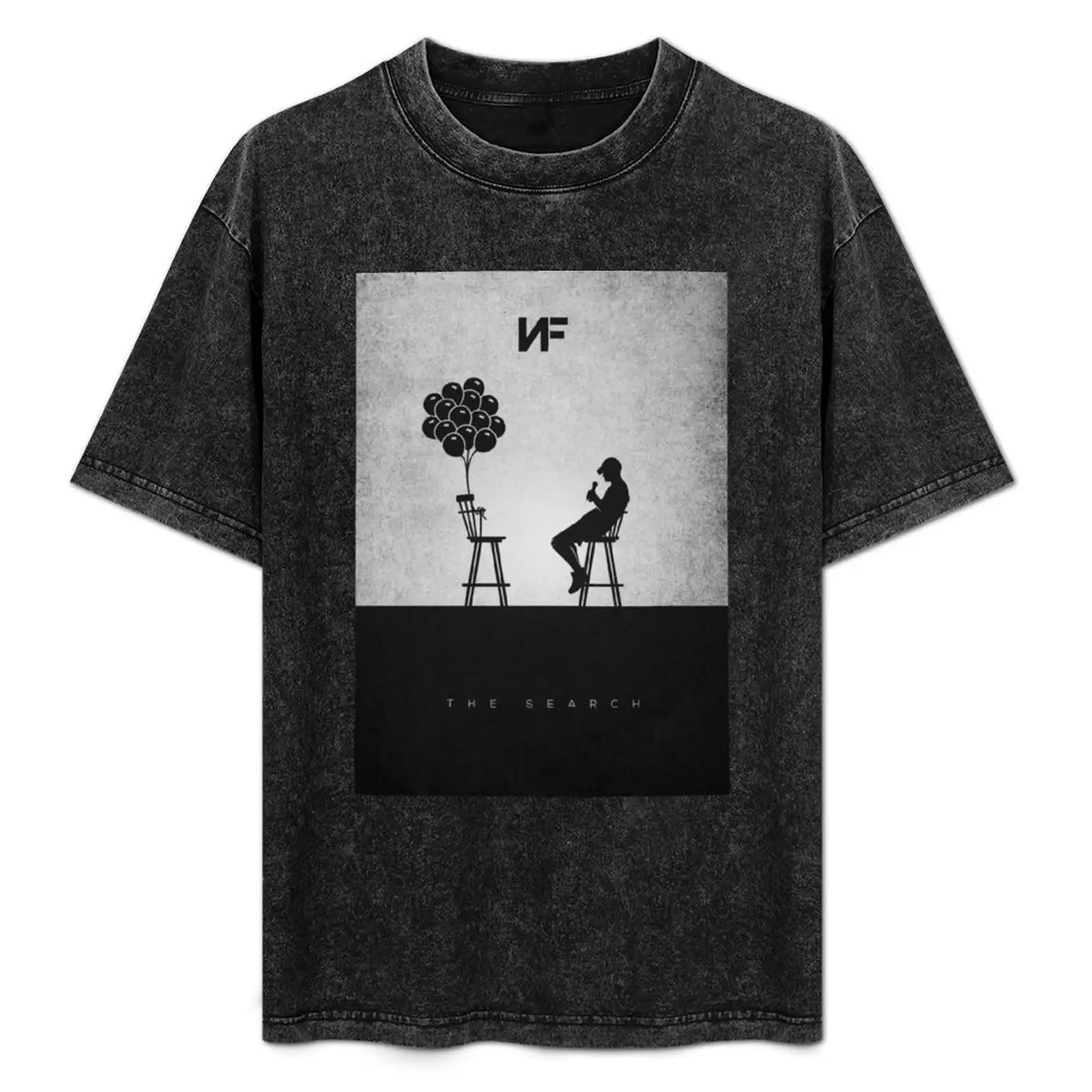 

NF Talking to His Balloons v2 T-Shirt t shirt for man anime t shirts oversize T-Shirt