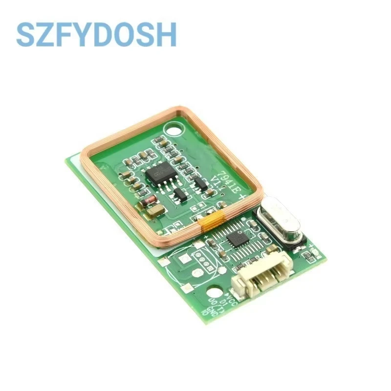 RFID UART Reader Wireless Module 7491E 3Pin 125KHz Card Reading EM4100 8CM DC 5V For IC Card PCB Attenna Sensor Kits