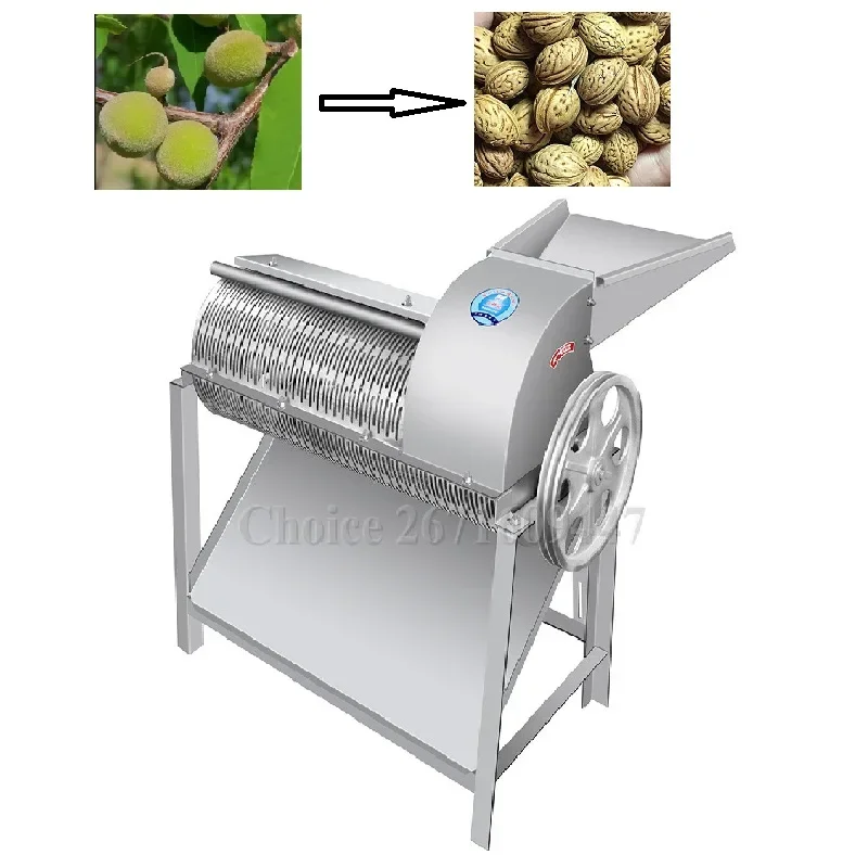 

Electric Apricot Kernel Meat Separator Pulp Removing Machine Almond Seed Flesh Peeling Separating Machine