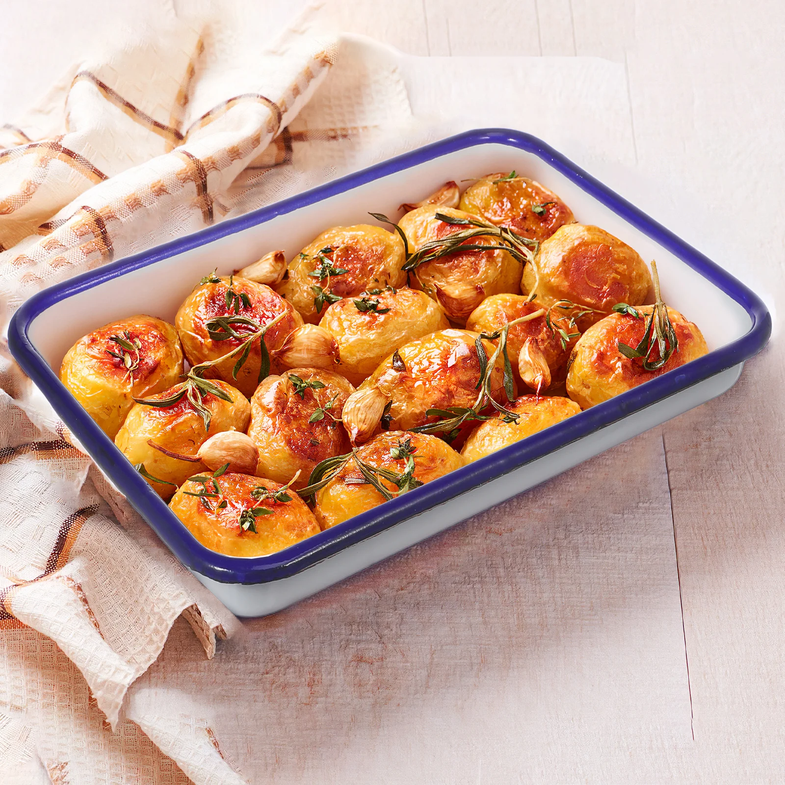 Teglia smaltata da 2 pezzi, lucida, antiaderente, resistente all'usura, design professionale per la cucina domestica, pizzas, crepes, padella smaltata