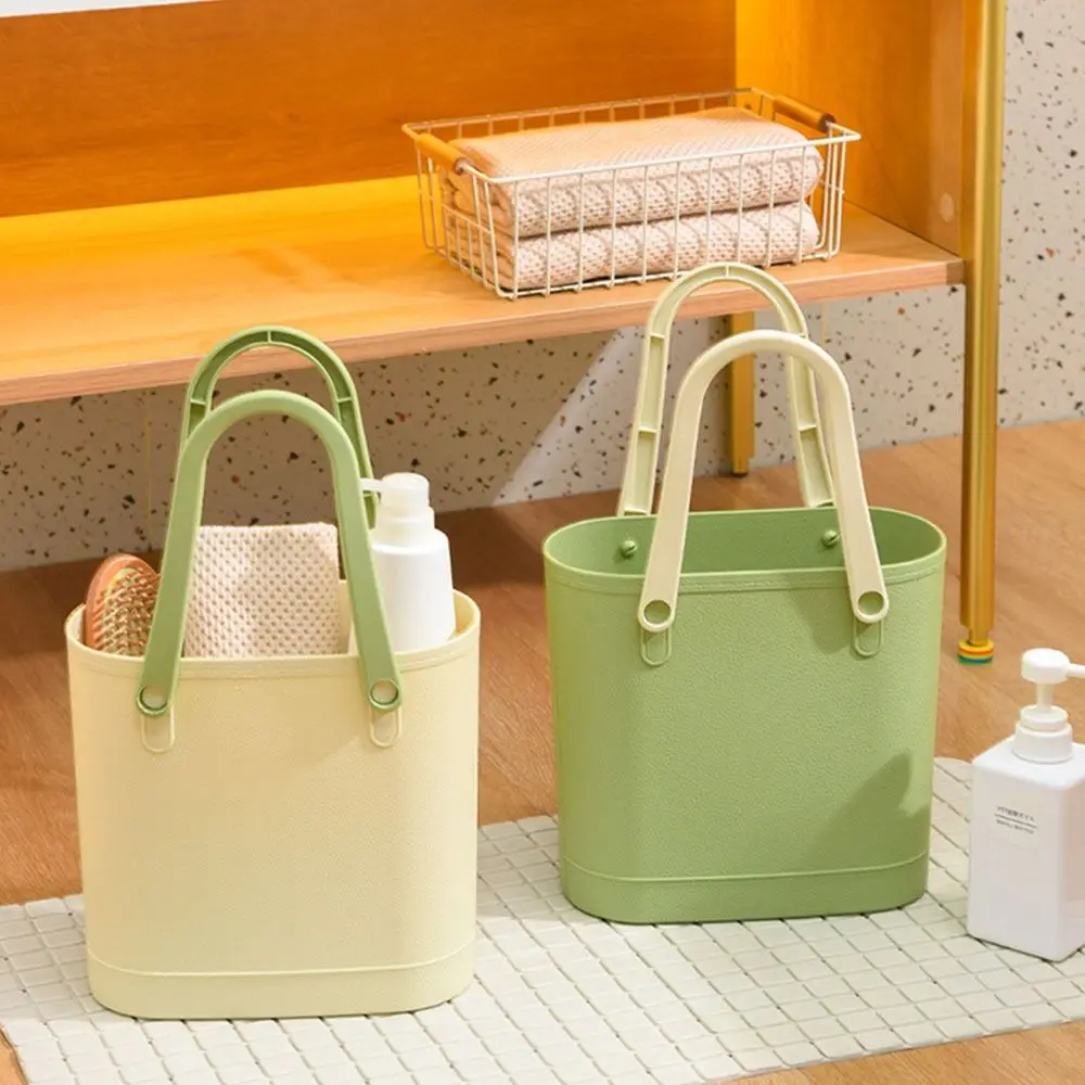 

Ручная пляжная сумка ярких цветов, утолщенная утолщенная портативная корзина для хранения, водонепроницаемая женская сумка большой вместимости