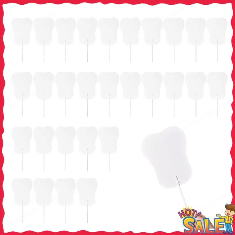 BOFO 30 Pcs Fans Handheld Set Included Blank Fan Handle Craft Sticks Church Fans For DIY Crafting Painting Hand Held Parlor