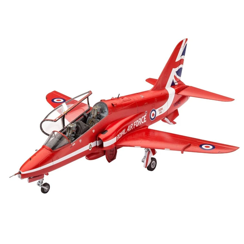 REVELL 04921 1/72 Static Model U.K. BAe Hawk T.1 Red Arrows Airplanes Assembly Model Building Kits For Adults Hobby DIY