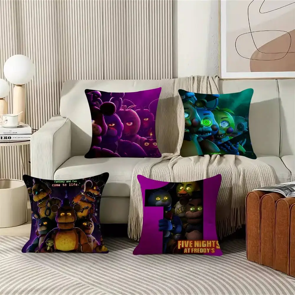 Fnaf Five Nights At Freddys M Pillowcase Toon Gift Cushion Cover Bedroom Home Sofa Chair Seat Decor Pillow Case