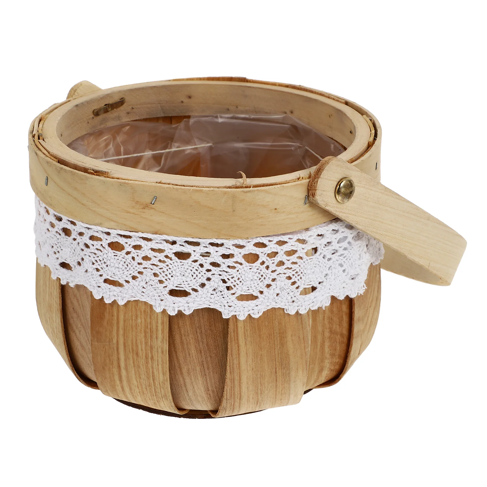 

1Pcs Lovely Pumpkin Basket Halloween Candy Container Festive Gift Storage Basket Prop Halloween Candy Container