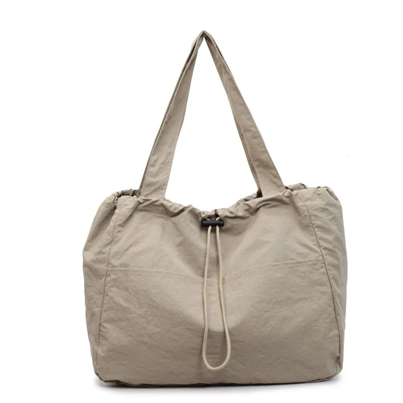 

Роскошная женская сумка-тоут, новинка 2023 года, высококачественная сумка, корейская женская сумка на плечо, модная нейлоновая сумка для покупок, большой вместительности