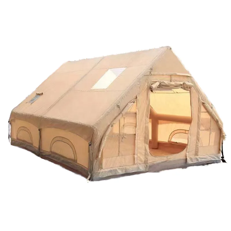 Luxury Large Inflatable Camping Tent Insect Proof - High Quality Oxford Fabric - Premium Outdoor Tent For Family & Adventures