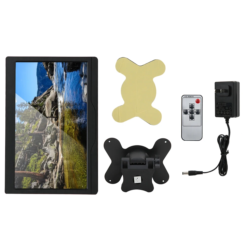 

10.1In IPS Monitor Screen Industrial Portable 178° Wide Viewing Flicker Free Technology Angle HDMI VGA AV Interface Monitor